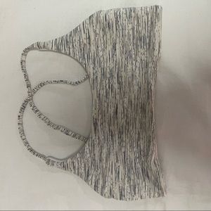 Crop shop boutique sports bra